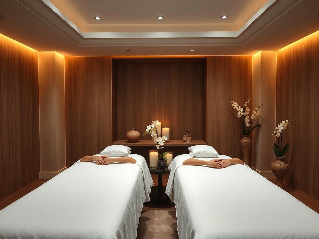 কাপল ম্যাসাজ — Sunmoon Spa, গুলশান ২