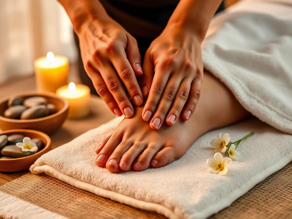 ফুট রিফ্লেক্সোলজি — Sunmoon Spa, গুলশান ২